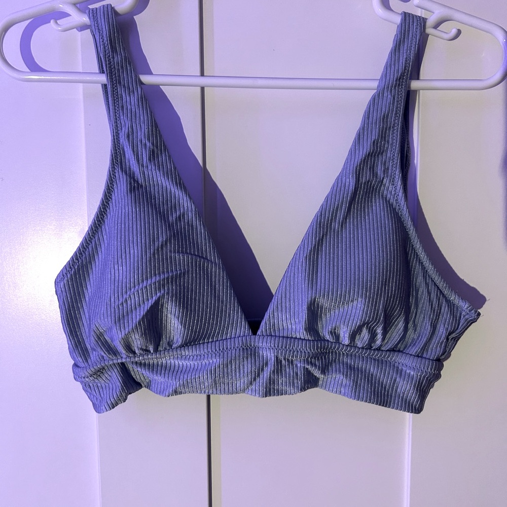 Aerie Light Blue Bikini Top